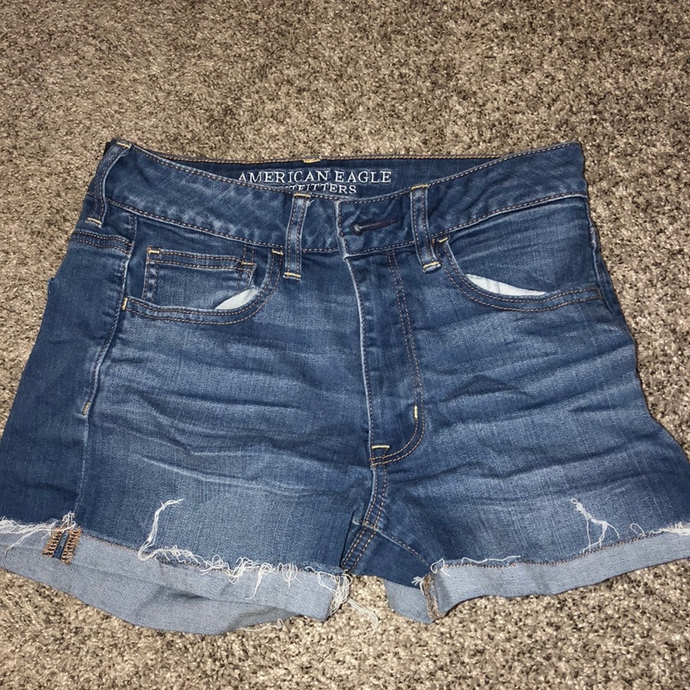 american eagle jean shorts